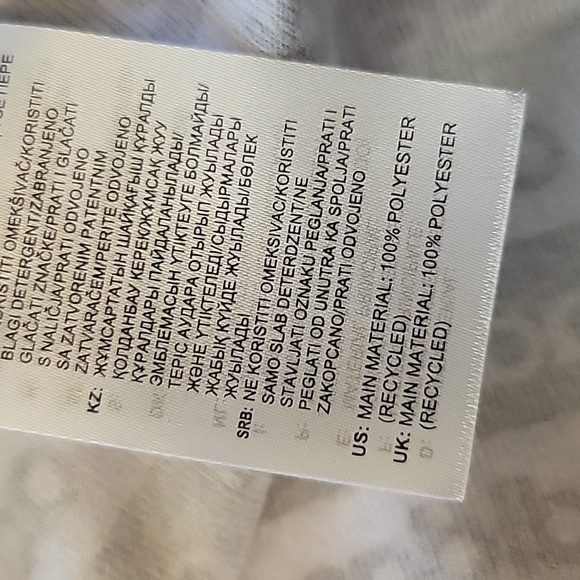 NWT Adidas Cropped Zip Up Track Jacket Top Black & White Striped Logo Boxy LG - Picture 9 of 16